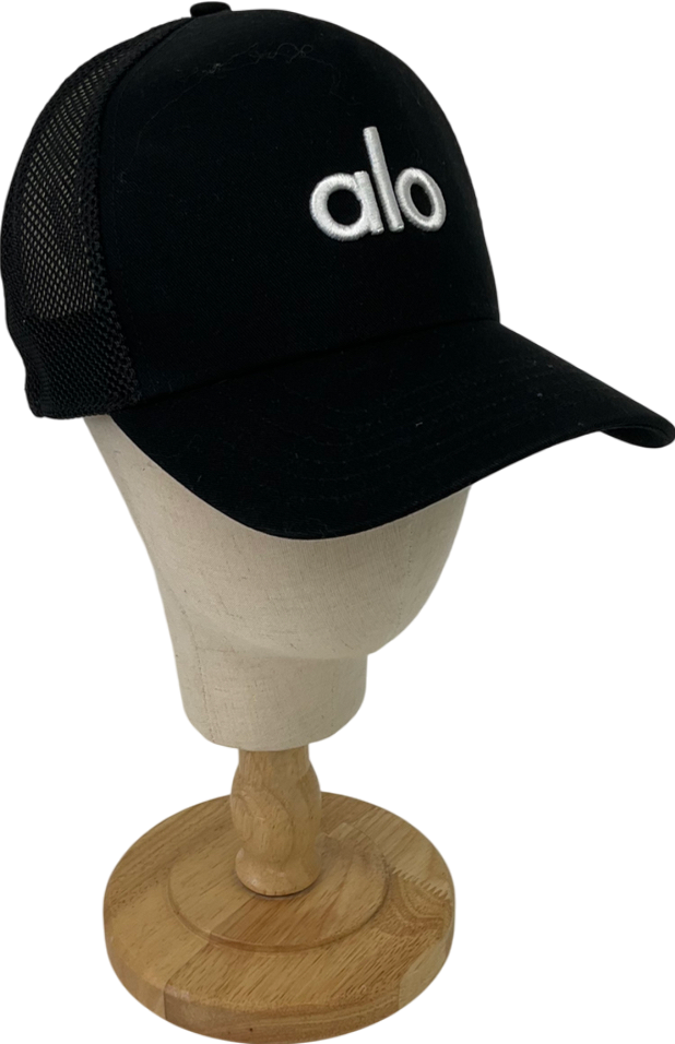 alo yoga Black Off Duty Cap One Size