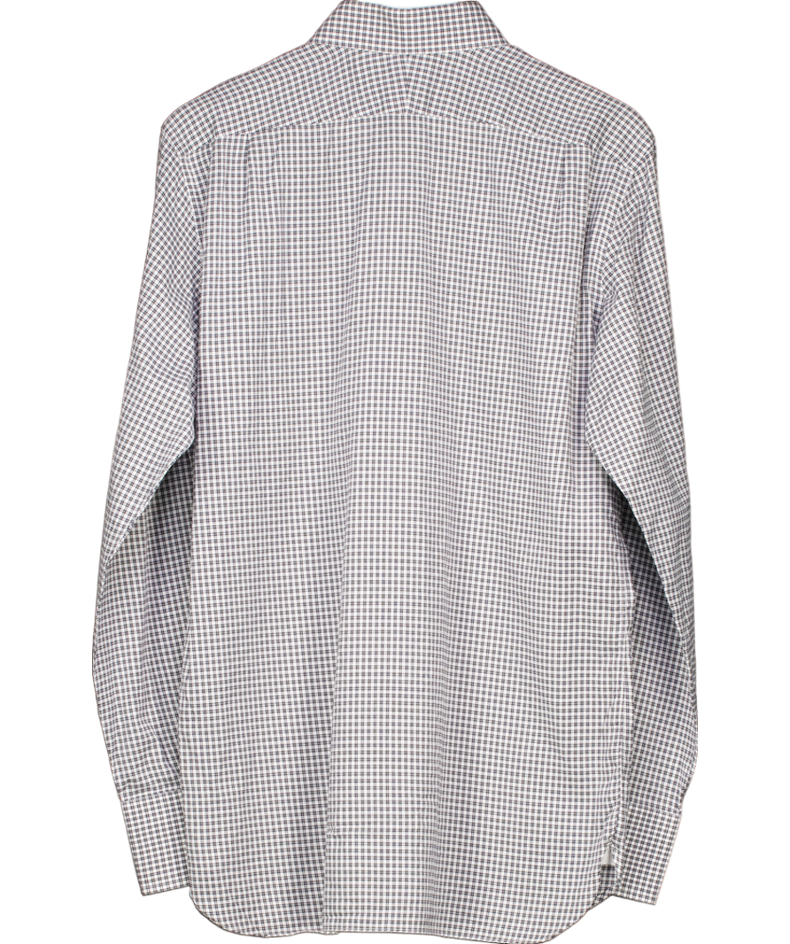 Tom Ford Black & White Check Shirt UK S