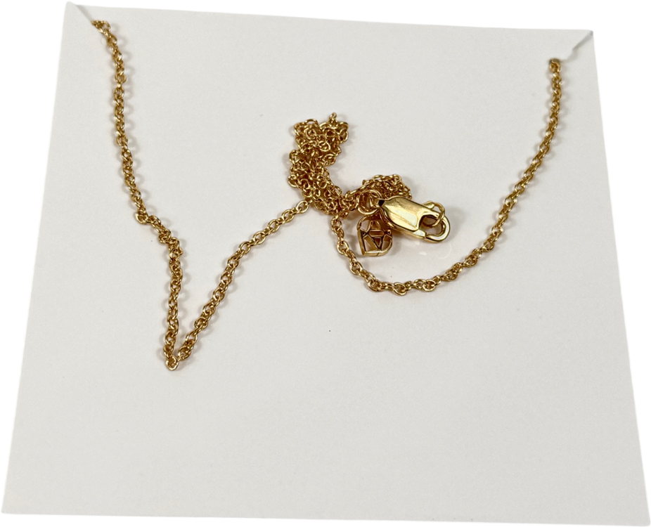 Abbott Lyon Cluster Gold Necklace E