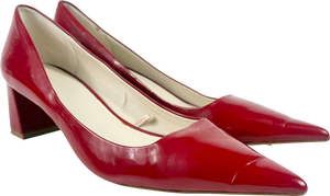 ZARA Red Patent Leather Shoes UK 5 EU 38