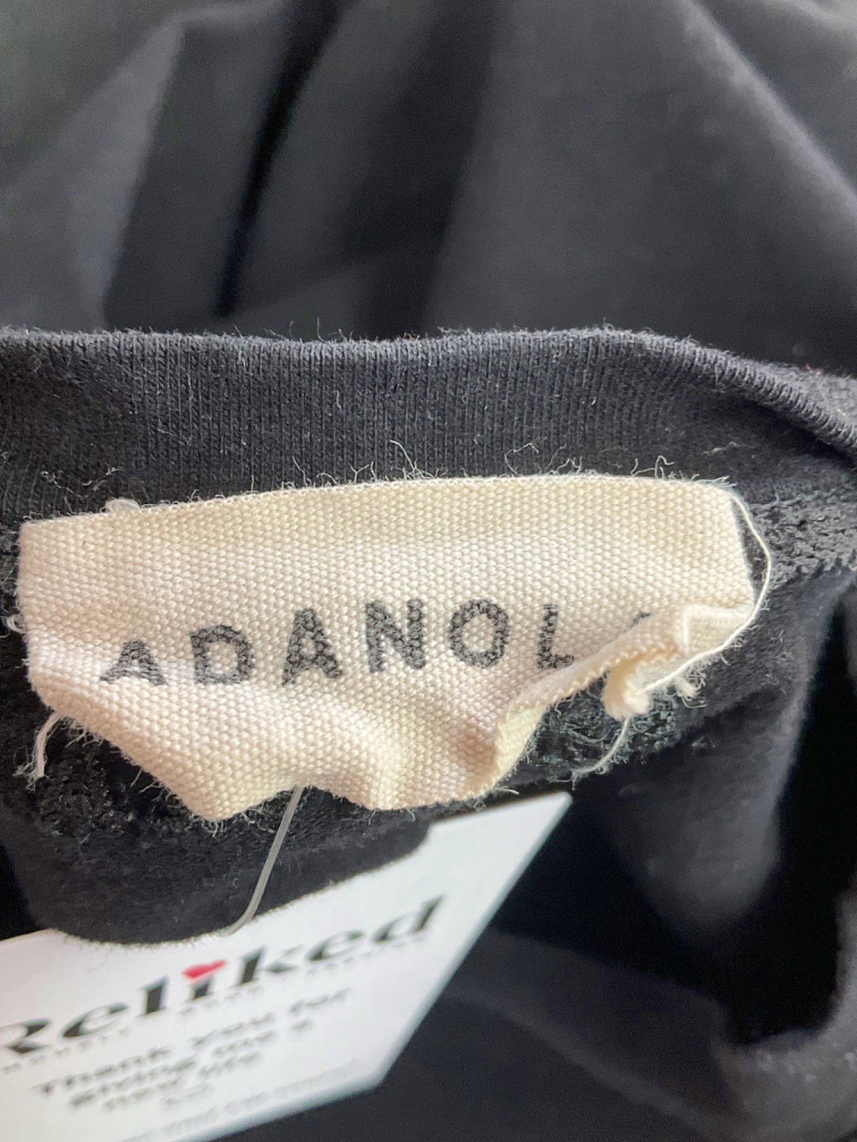 Adanola Black Long Sleeve Top UK XS