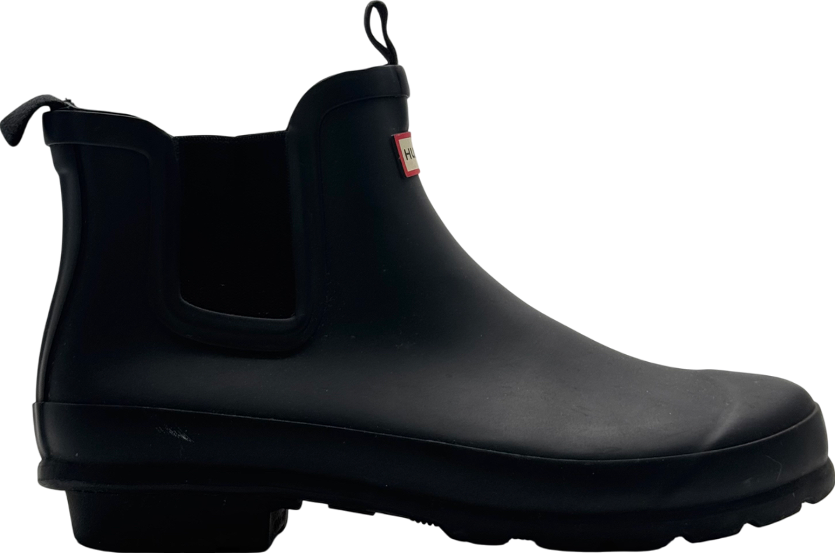 Hunters Black Original Chelsea Insulated Ankle Boots UK 6 EU 39 👠