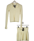 Meshki Cream Knitted Set UK XS
