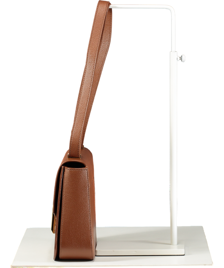 Demellier London Brown The Vancouver Leather Crossbody Bag