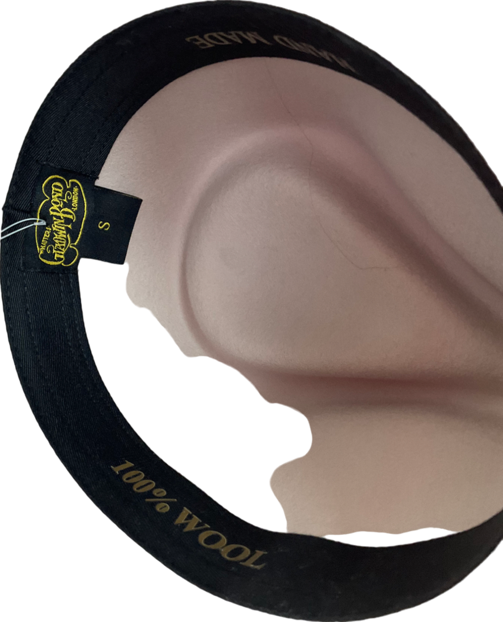 Gladwin bond Nude Grace Snap-brim Wool Fedora Hat UK S