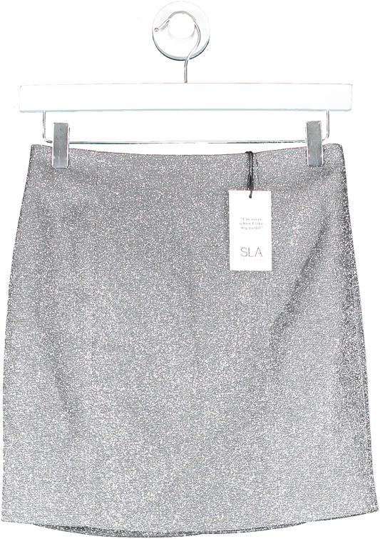SLA the label Grey Sloane Fitted Mini Skirt UK XS