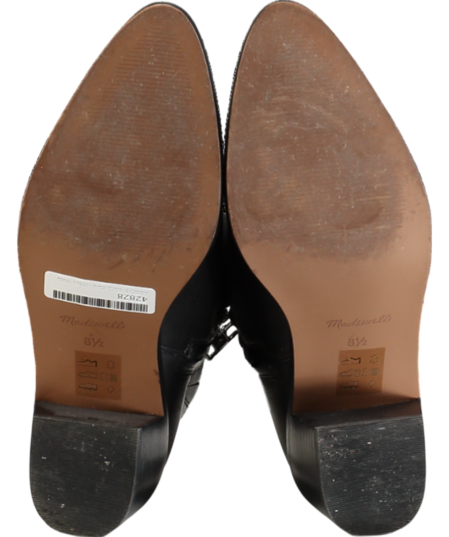 Madewell Black The Darcy Ankle Boot UK 6.5 39.5 👠