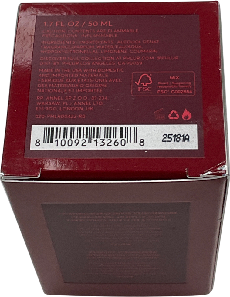 phlur Cherry Stem Eau De Parfum 50ml