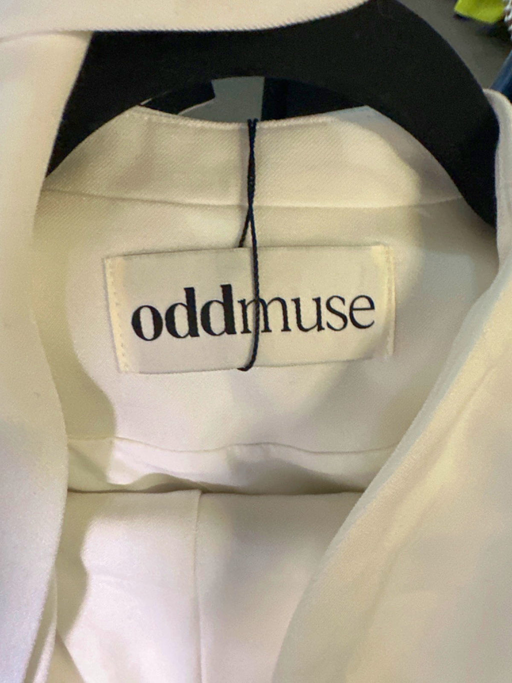 OddMuse White Jumpsuit M