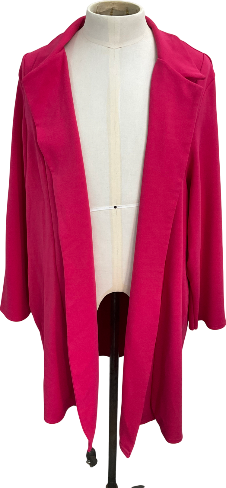 Yours Pink Open Longline Blazer UK 28