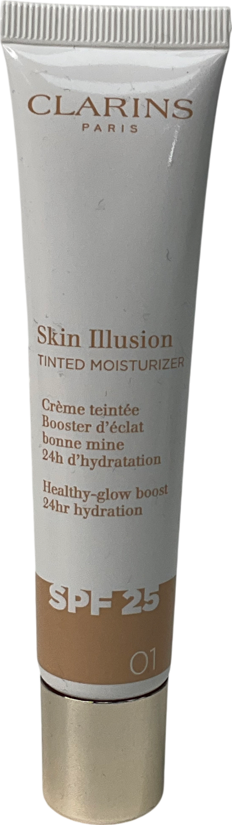 Clarins Skin Illusion Tinted Moisturiser Spf25 01 40ml