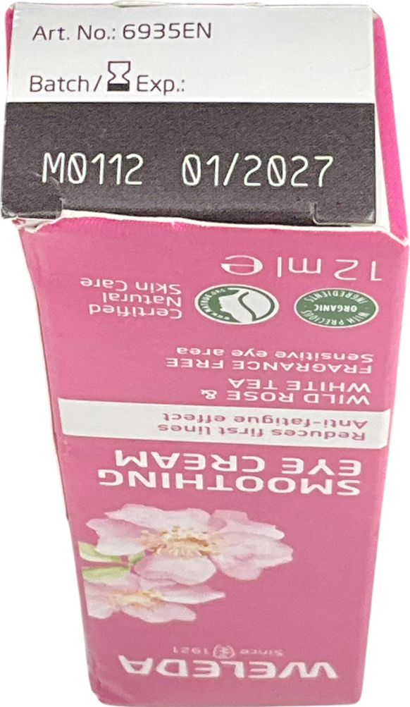 Weleda Wild Rose & White Tea Smoothing Eye Cream 12ml