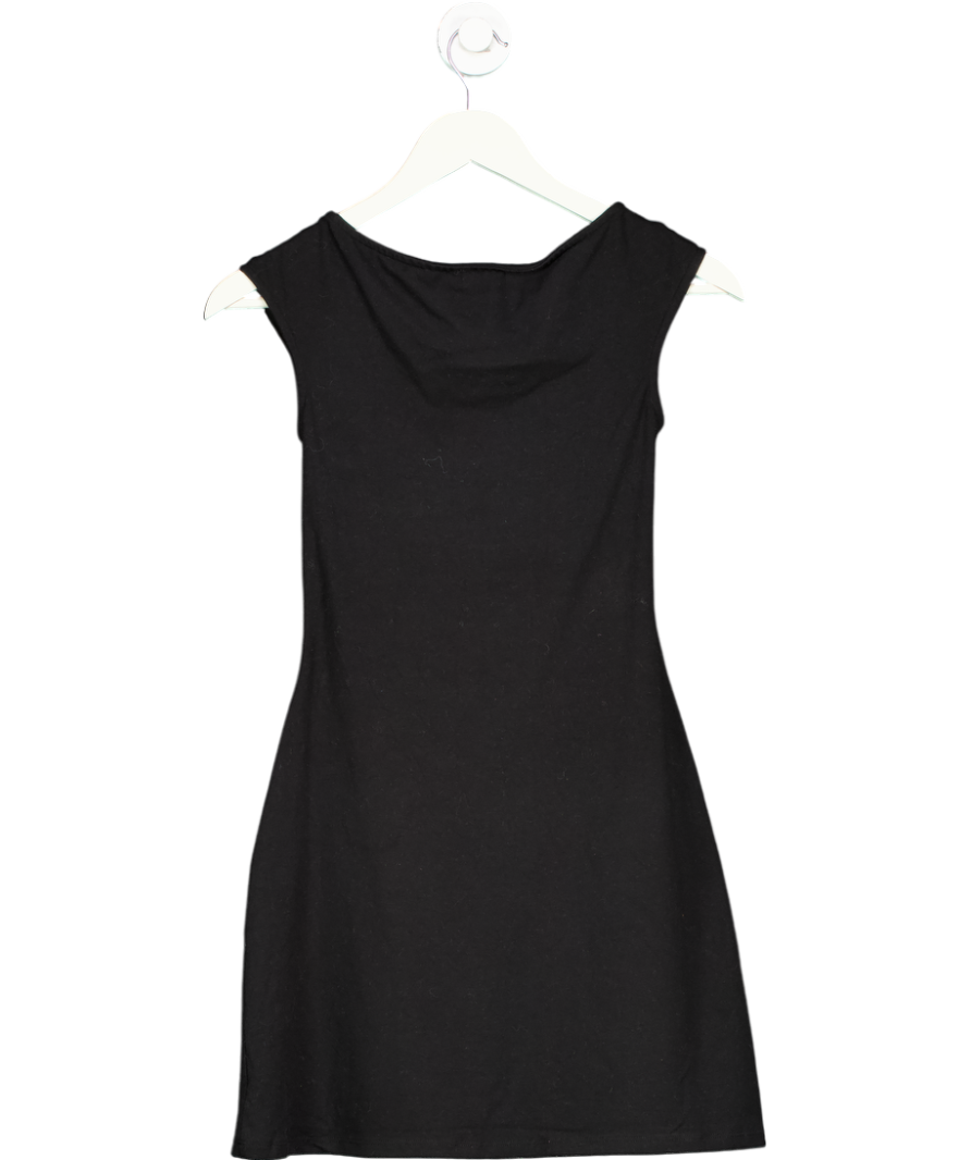 Reformation Black Soleil Knit Dress UK 8
