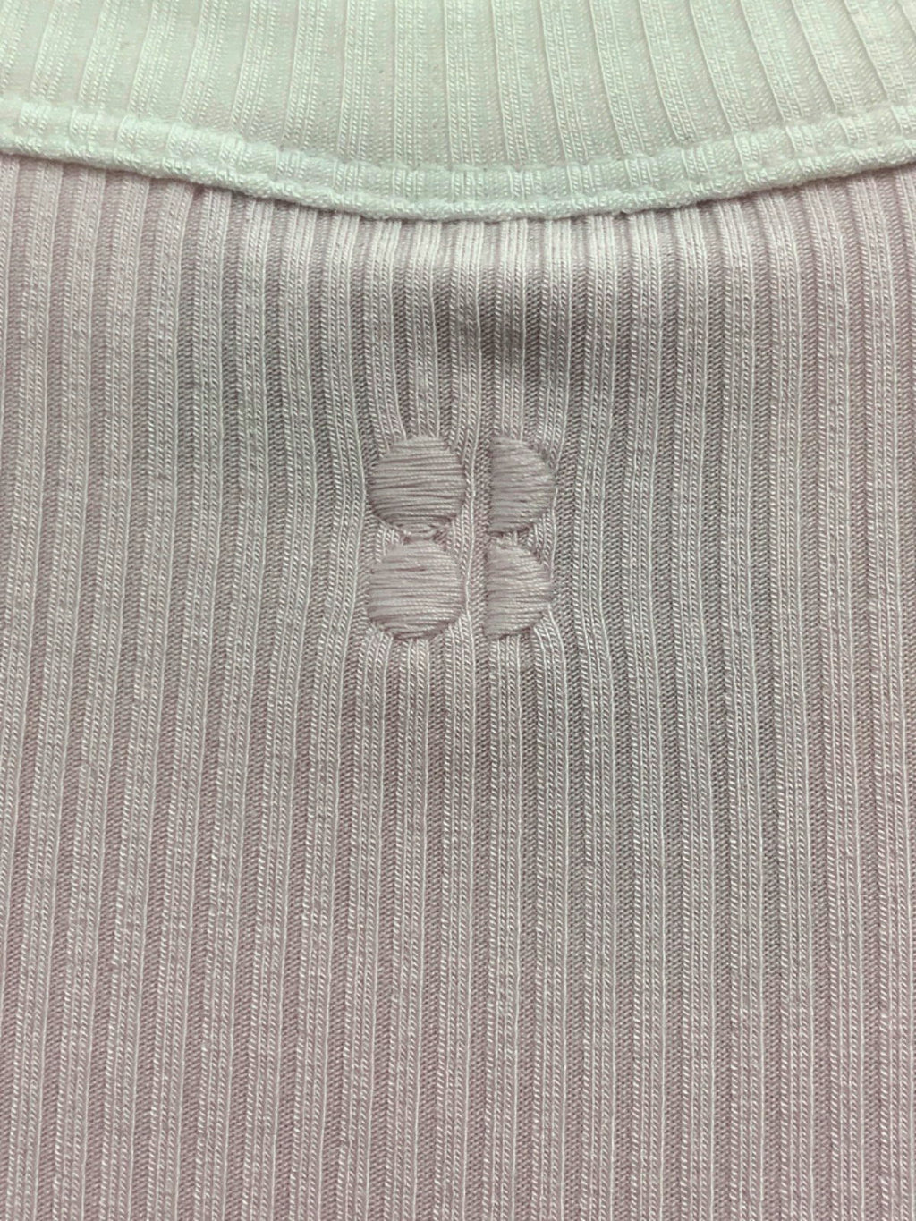 Sweaty Betty Pink Ribbed Tank Top UK XS