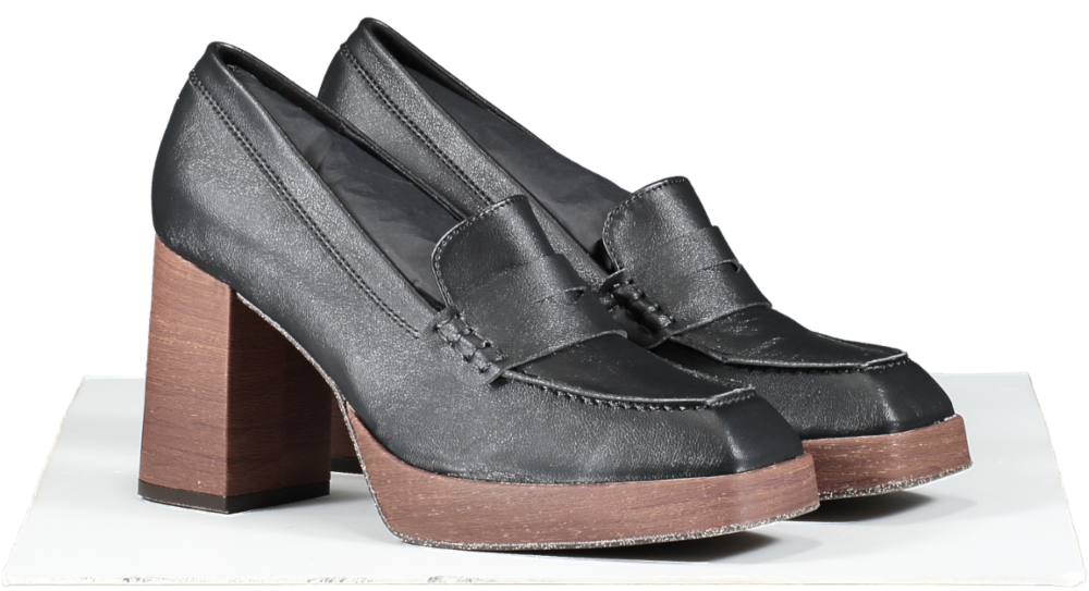 alohas Black Busy Corn Shoe UK 6 EU 39 👠