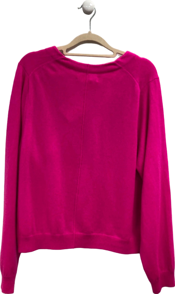 Chinti & Parker Pink Wool Cashmere Cardigan M