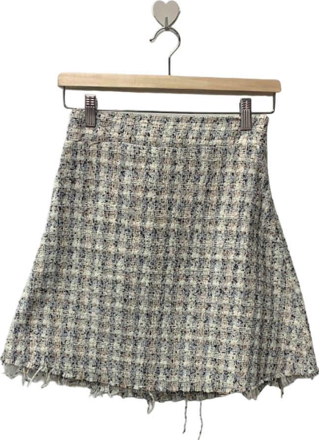 Storets Multicolour Tweed A-Line Skirt S/M