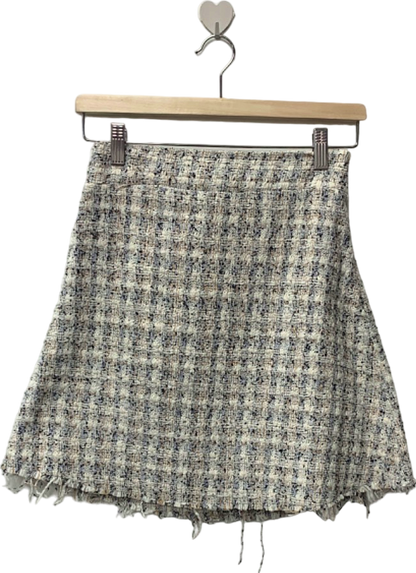 Storets Multicolour Tweed A-Line Skirt S/M