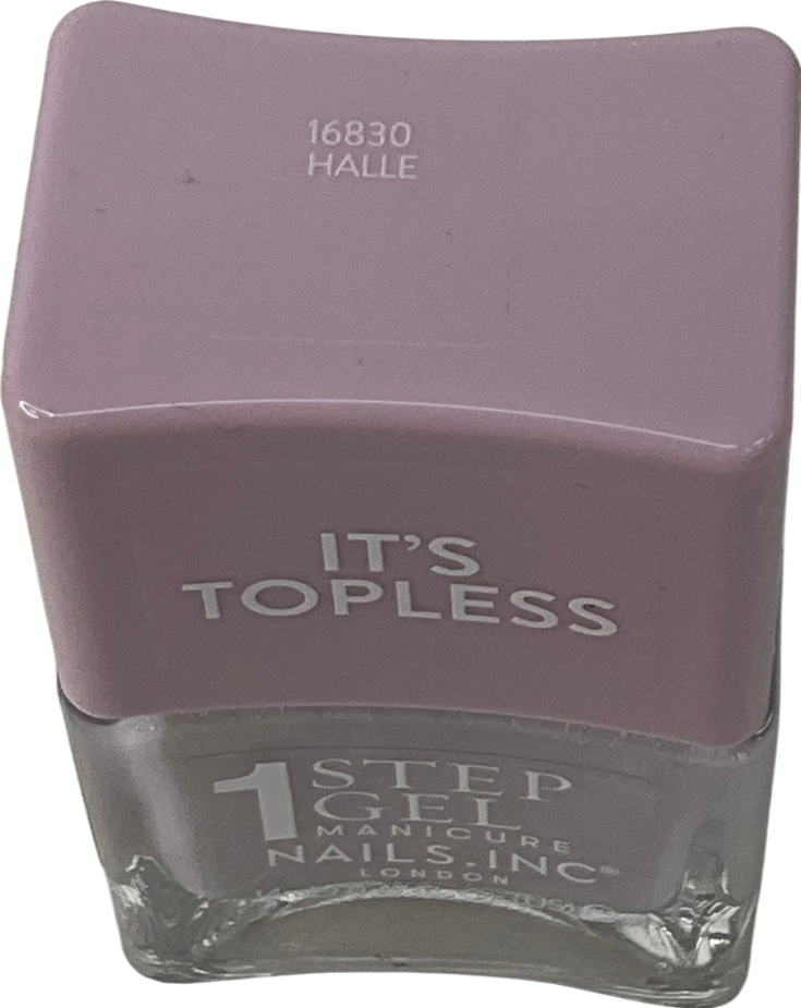 Nails Inc Its Topless Gel Nail Polish Halle 14ml