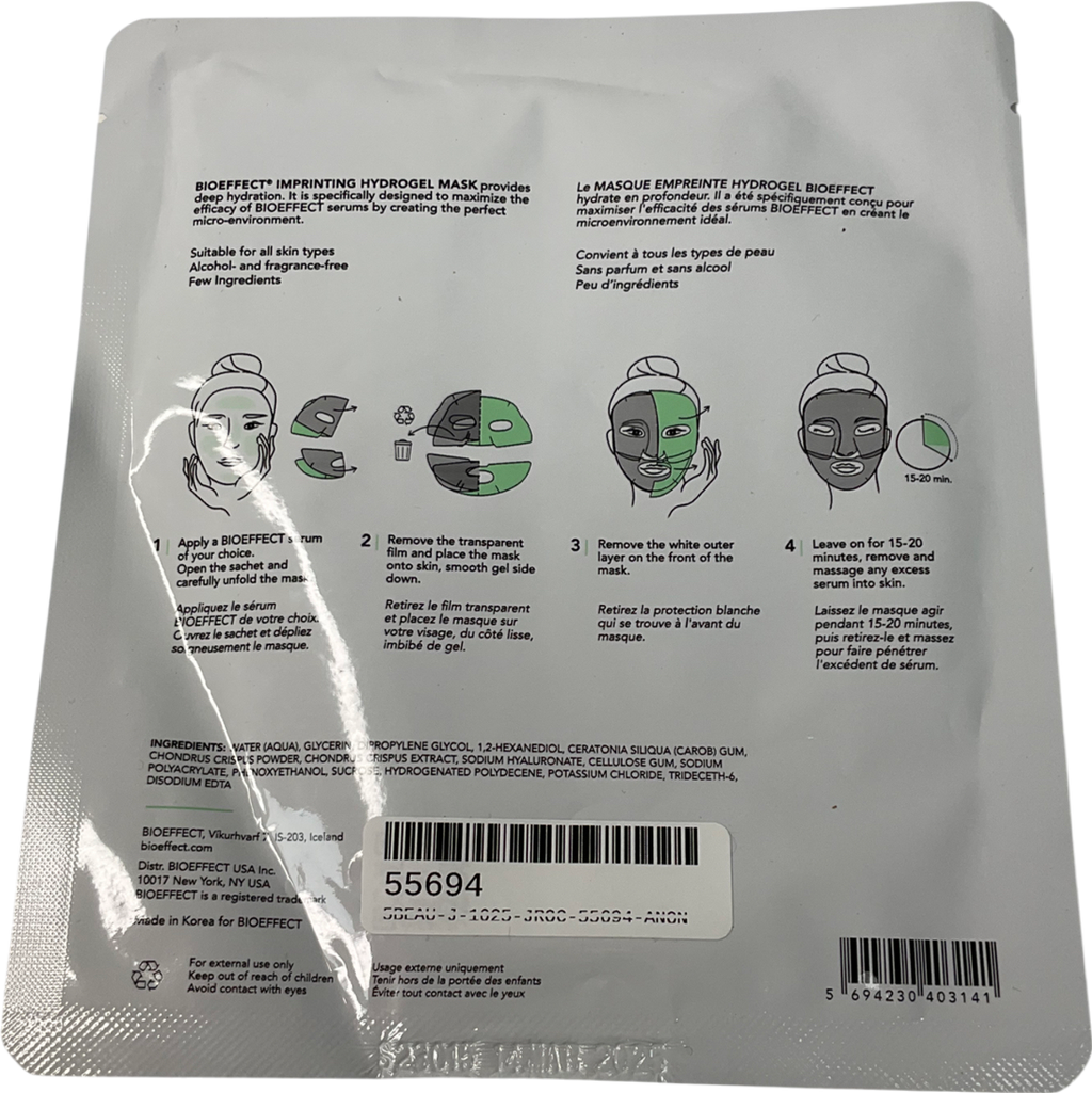 BIOEFFECT Imprinting Hydrogel Mask 1sheet