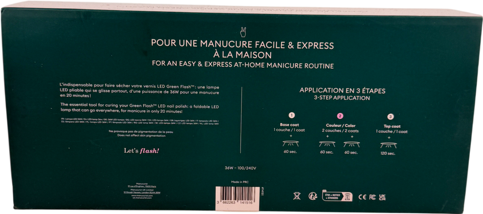 Manucurist Green Flash™ Led Gel Polish Premium Lamp One size