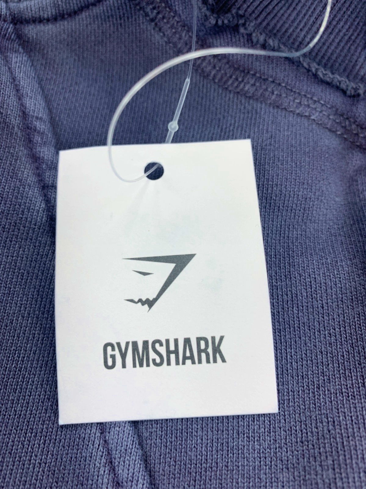 Gymshark Blue Cropped Sweatshirt UK S