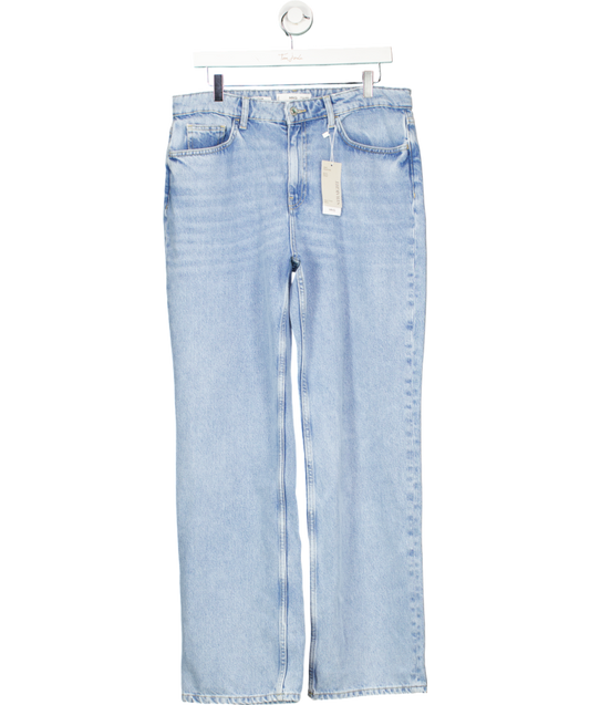 MANGO Blue Matilda Medium Rise Jeans UK 14