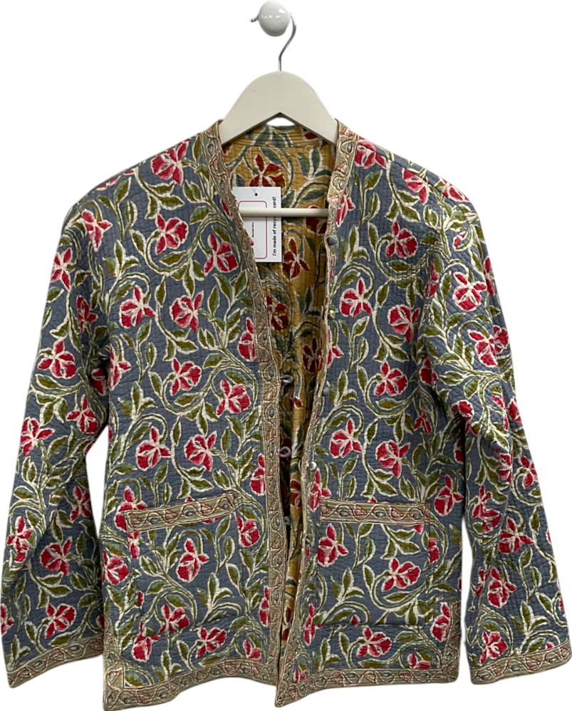 Multicoloured Reversible Jacket UK S/M