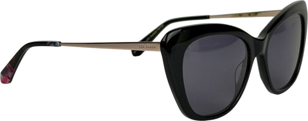 Ted Baker Black Tb1742-001 Niamh Floral Sunglasses