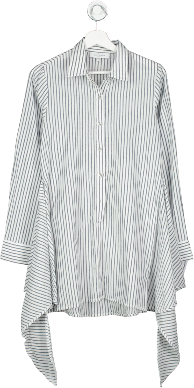 L'acadamie Blue The Meadow Mini Dress UK XS