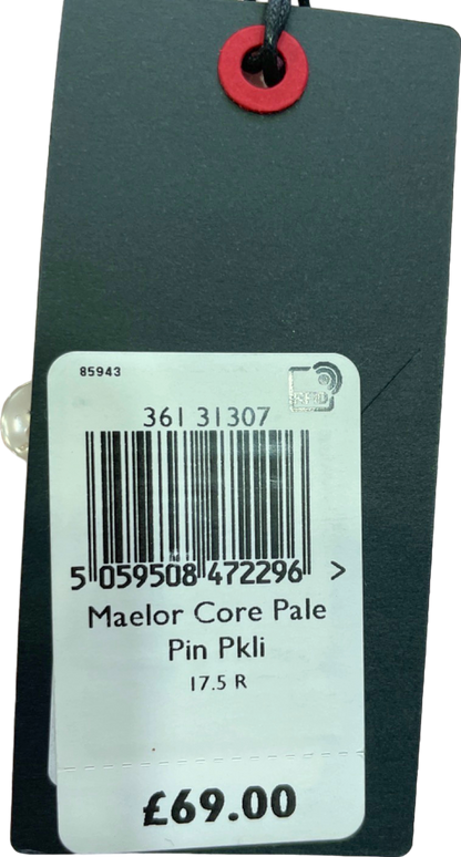 Ted Baker Maelor Core Long Sleeve Slim Fit Shirt Pale Pink UK 17.5" Neck