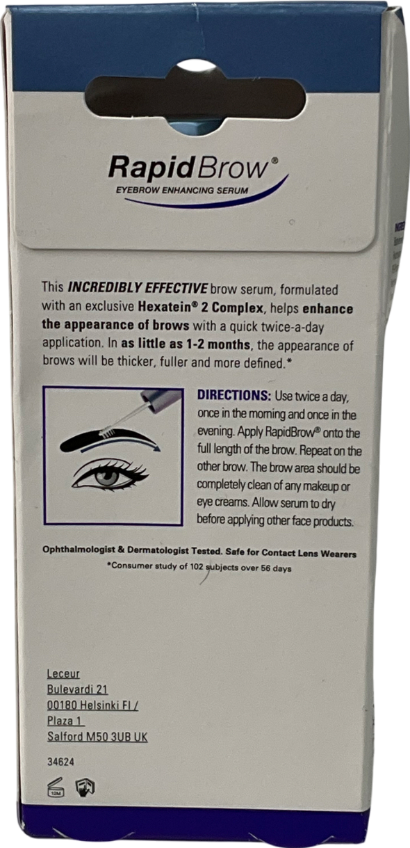 rapidbrow Eyebrow Enhancing Serum 3ml