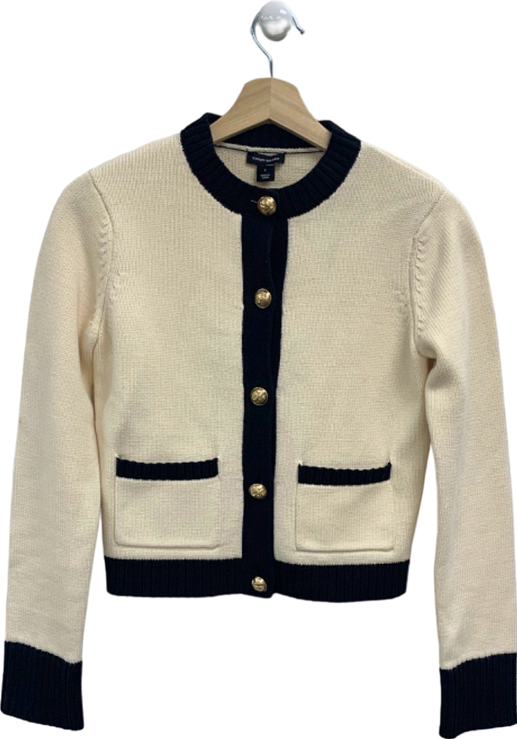 Karen Millen Cream Cardigan UK S