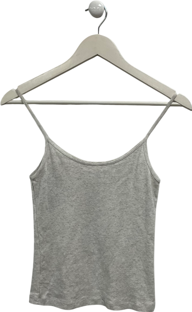 Brandy Melville Beige Skylar Tank Top UK S