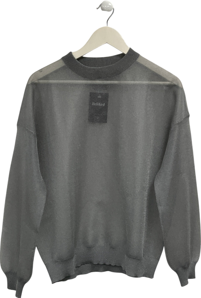 Never Fully Dressed Zazi Jumper Metallic UK S