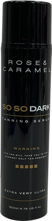 ROSE & CARAMEL So So Dark Self Tanning Serum 150ml