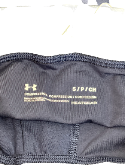 Under Armour Blue Men's Heatgear Compression Shorts UK S