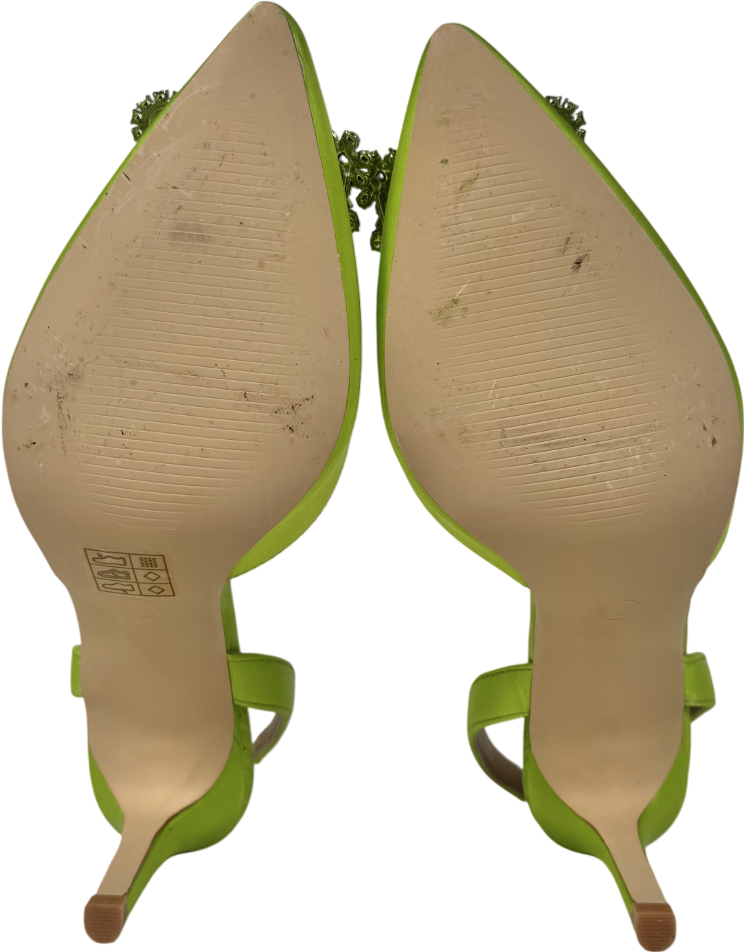 Coast Green Mid Heel Slingback Pumps UK 6