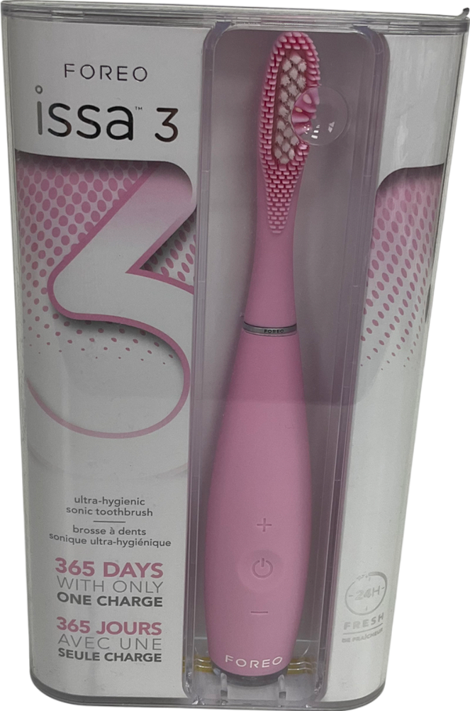 FOREO 3 Ultra-hygienic 4-in-1 Sonic Toothbrush Pink One size