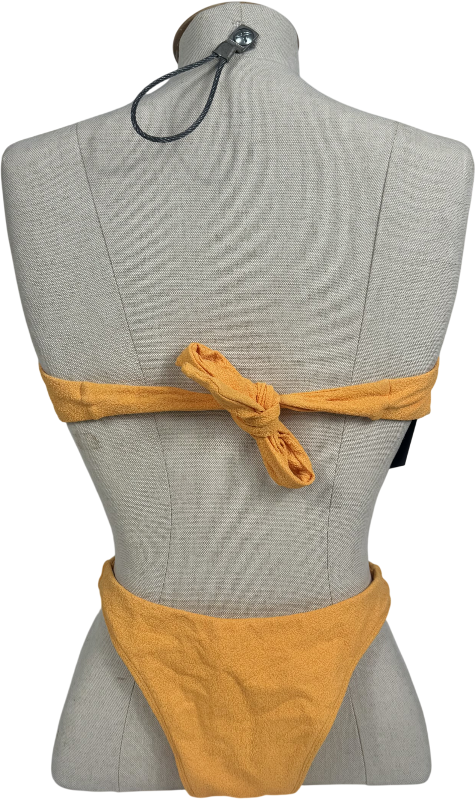 Monday Swimwear Orange Costa Rica Bikini Set UK S