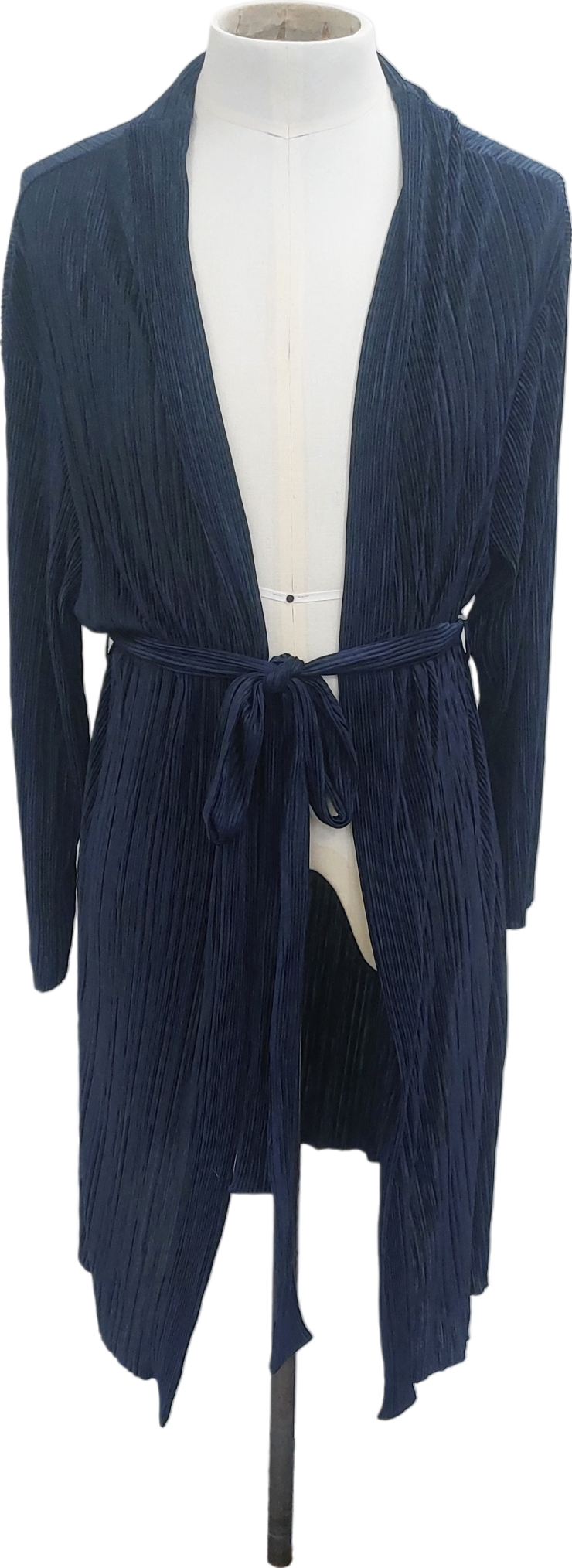 Evans Blue Pleated Jacket UK 22