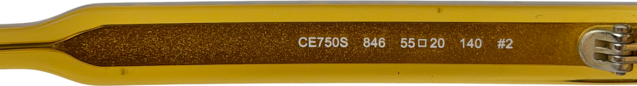 Chloé Brown Ce750s Havana Octagonal Sunglasses in Case