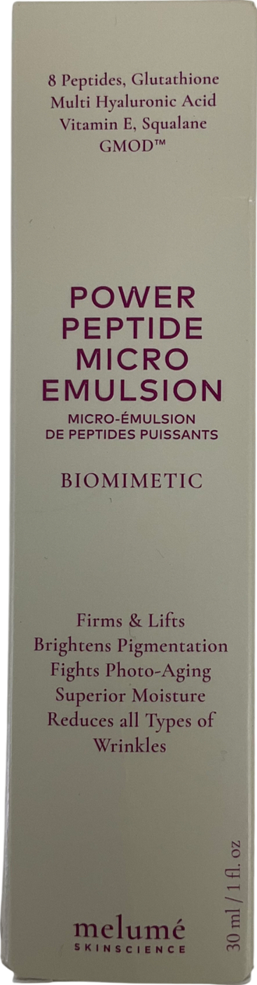 Melumé Power Peptide Micro Emulsion 30 ml