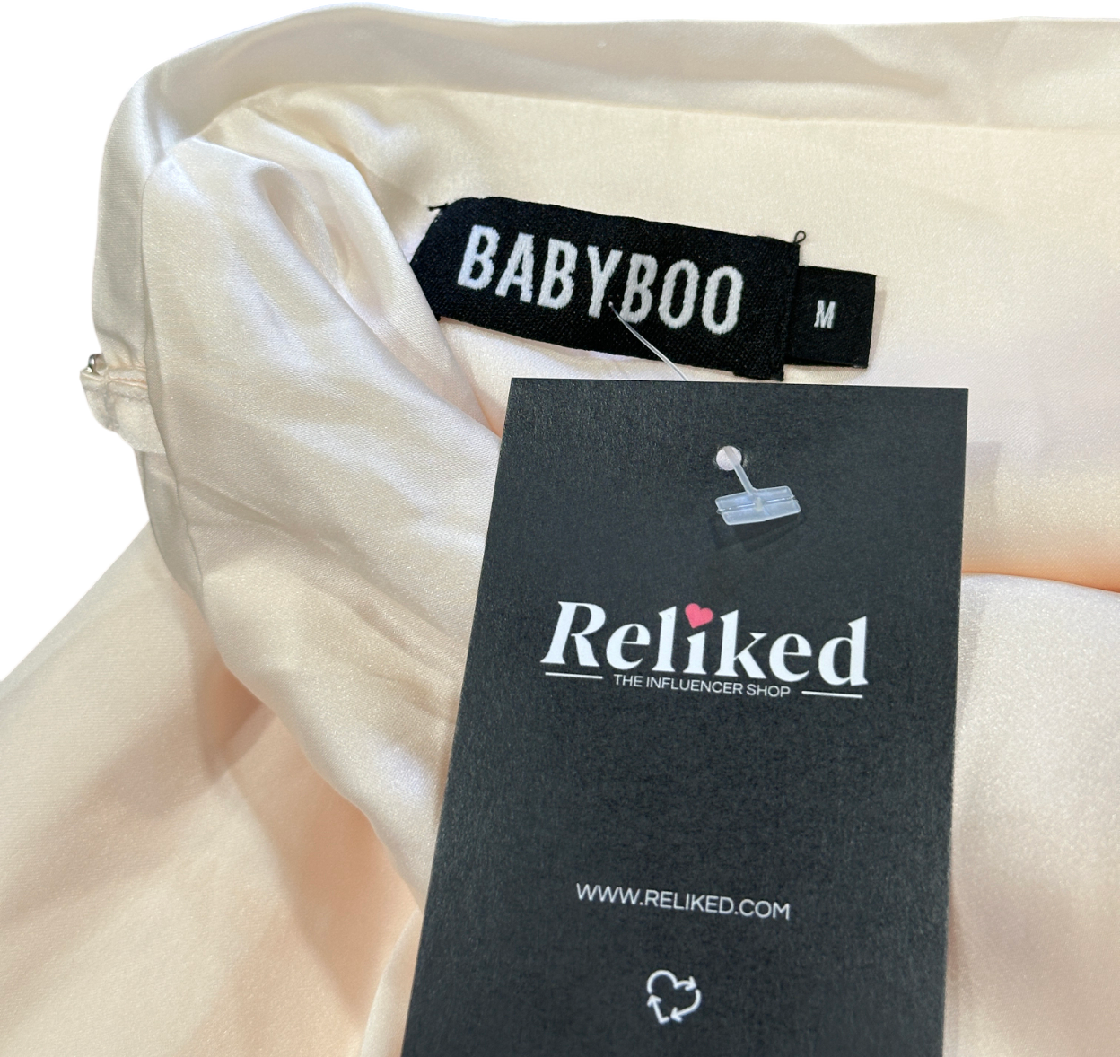 Babyboo Cream Ariel Maxi Dress UK M