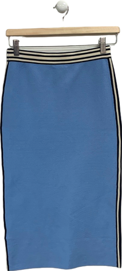 Reiss Blue Tailored Modern Skirt Size S