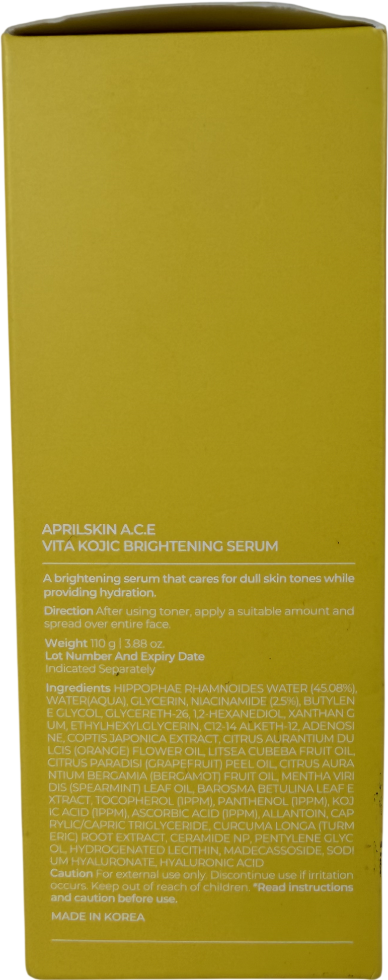 April Skin Vita Kojic Brightening Serum 110g