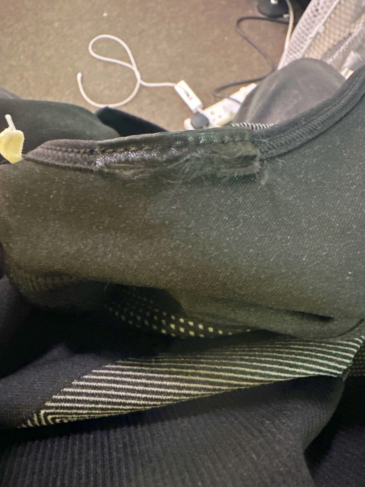 H&M Black Patterned Move Leggings UK S