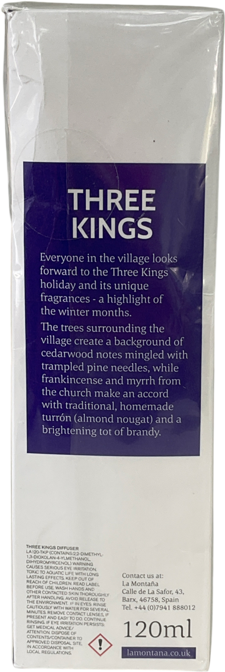la montana White Three Kings Diffuser And Refill Set One Size