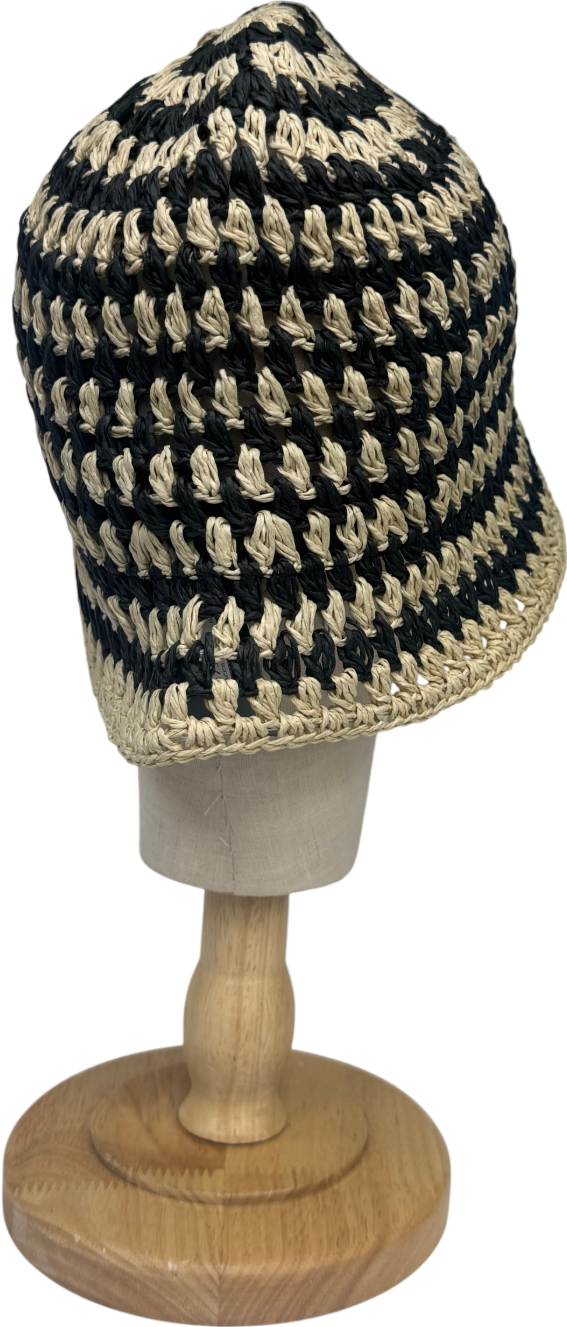 H&M Beige Straw Hat UK M