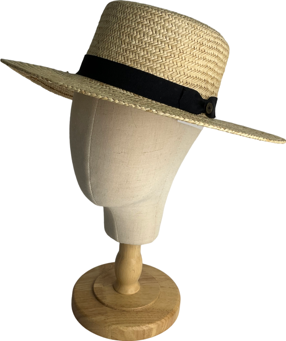 Follen Broken Street Beige The Light Straw Hat - Natural UK S/M